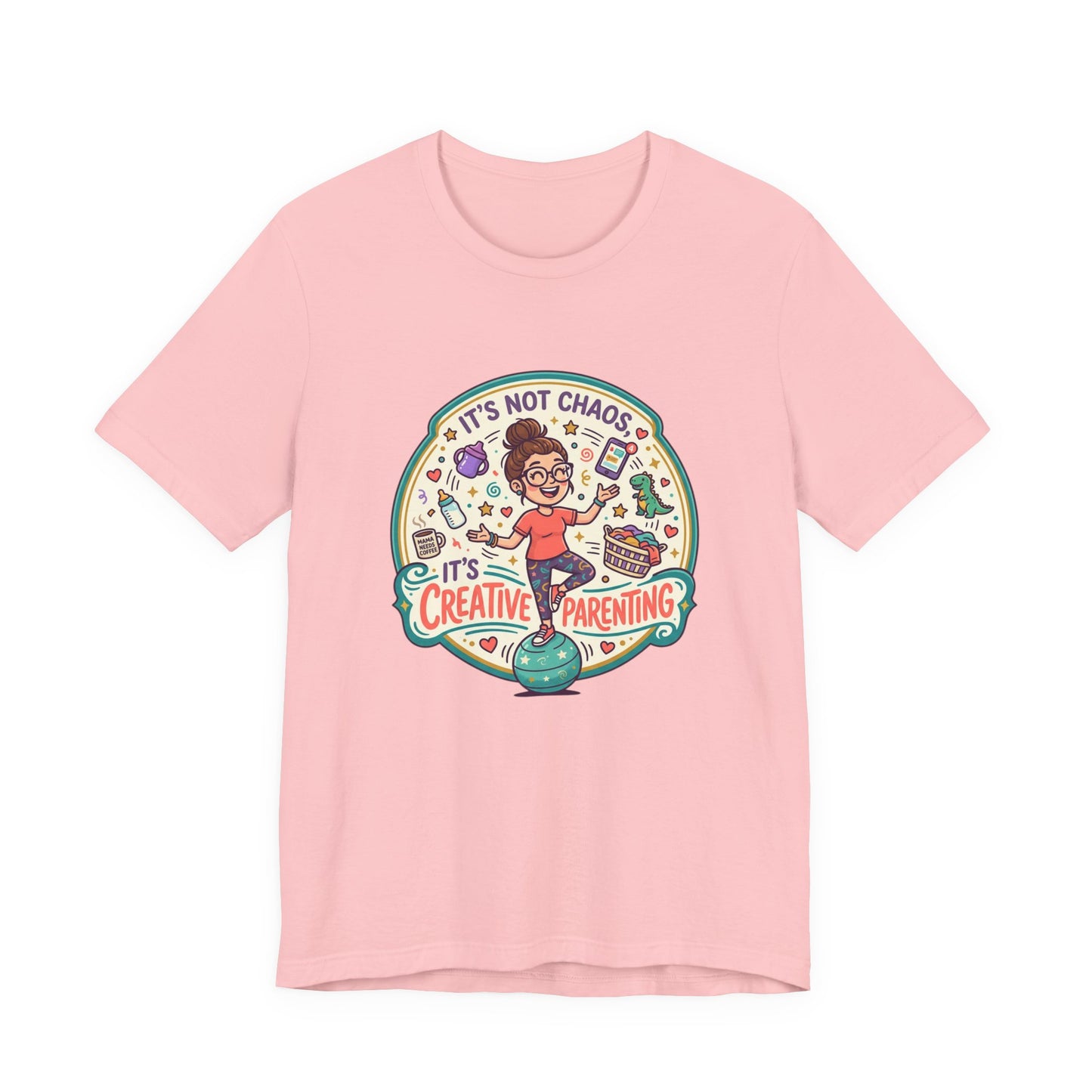 Creative Parenting T‑Shirt — "It's Not Chaos, It's Creative Parenting" Graphic Tee